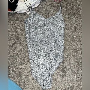 Cheetah print body suit, never worn